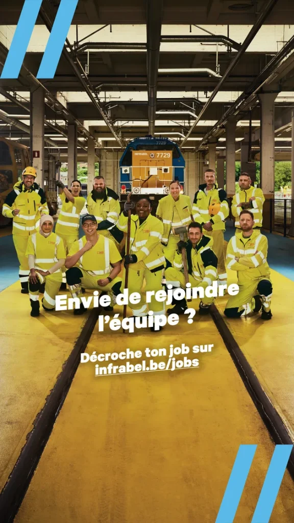 Story-advertentie voor Infrabel